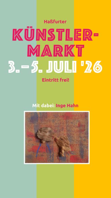 Künstlermarkt Haßfurt, Inge Hahn