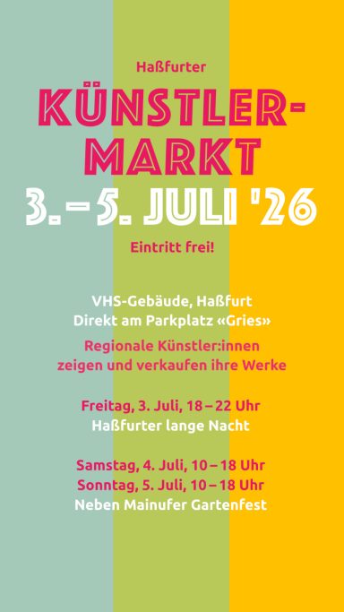 Künstlermarkt Haßfurt 2026